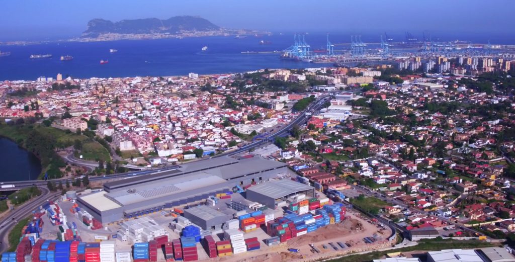 Vista aérea de las instalaciones de SAM Algeciras.