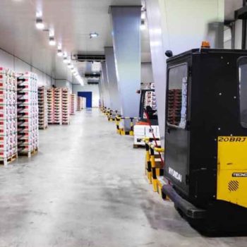 The new certificate increases the refrigeration capacity of the warehouses.