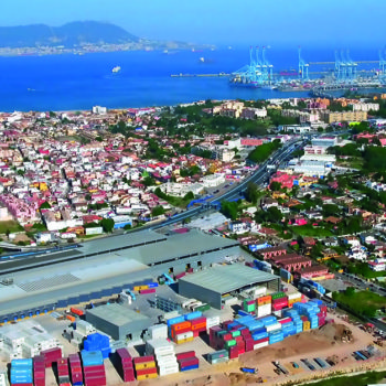 La plataforma logística de SAM Algeciras cuentan con más de 120.000 metros cuadrados.
