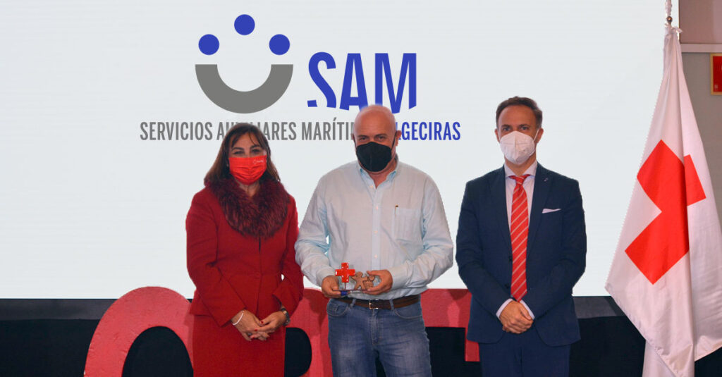 SAM Algeciras, premiada por la Cruz Roja Española