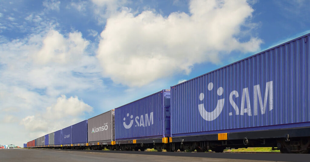 El tráfico ferroviario de mercancías ha aumentado en los últimos meses.